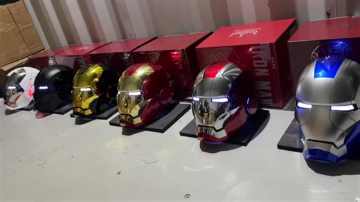 Explore All Available Colors for the MK5 Iron Man Helmet