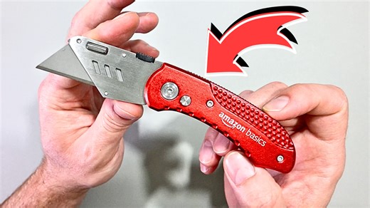 Watch Amazon Basics Utility Folding Knife Review! on Amazon Live