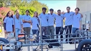 Palo Alto High School students compete in solar car challenge