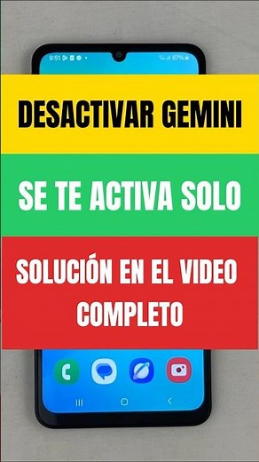 👉 How to remove or disable GOOGLE GEMINI assistant from my Android phone