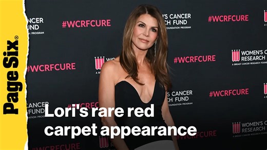 Lori Loughlin, 61, looks half her age in rare red carpet appearance post-Mossimo Giannulli split