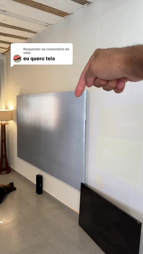 Tela de Projeção Anti-Reflexo em Ambiente Claro