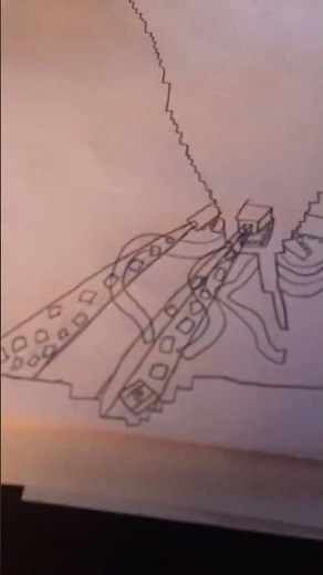 How to draw the Wither storm ￼Minecraft￼