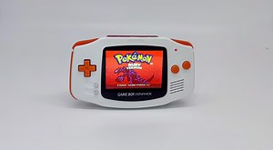 Écran Gameboy Advance GBA blanc cassé orange IPS V2 - Etsy France