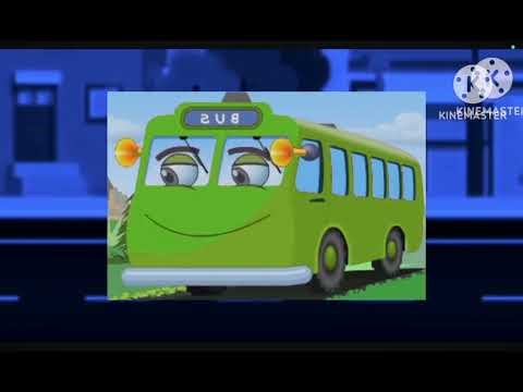 Wheels On The Bus 2D Popular Nursery Rhymes | Nursery Rhymes For Children 2D