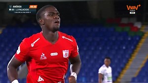 640K views · 14K reactions | ¡Remontada de la ‘Mecha’! Con goles de Jhon Palacios y Cristian Barrios, América le ganó 2 a 1 a Once Caldas en la fecha 12 de #LALIGAxWIN. En el ‘Albo’ anotó Jefry Zapata. El ‘Escarlata’ volvió a sumar de a tres, llegó a 10 puntos y salió del fondo de la tabla. | Win Sports | Facebook