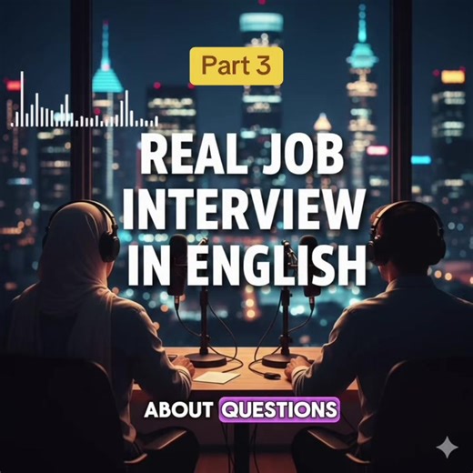 Are you afraid of job interviews in English? 😰 Don’t worry. This video will help you feel ready and confident. In this episode of English No Fear, you will watch a real and natural job interview conversation in English. You will learn how to: • Answer common interview questions • Talk about your experience • Speak about your strengths and weaknesses • Introduce yourself professionally • Sound calm and confident This is not a grammar lesson. This is real English for real life. Listen carefully. 