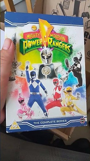 startreck season 1 hd dvd and mighty morphin power rangers season 1_3 on dvd unboxings
