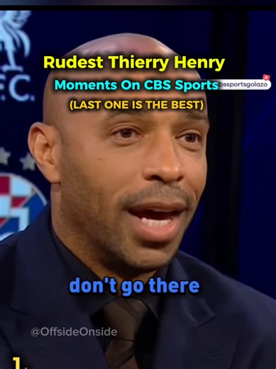 Rudest Thierry Henry Moments in Football