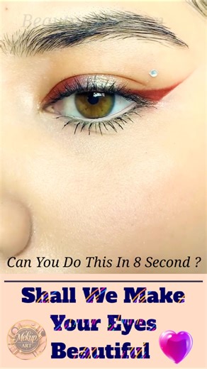 Easy eye makeup tutorial #makeup #eye #makeuptutorial