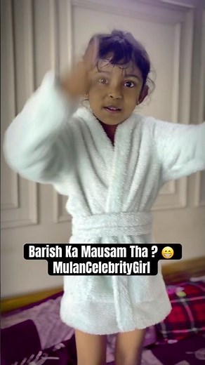Barish Ka Mausam Tha 🌧️ | Mitu Kids Rhyme ft. Celebrity Mulan ✨🎶