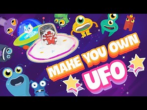 Space & Astronomy | Make your own UFO ! | Experiment | Art & Craft | Science for Kids - Videos For Kids