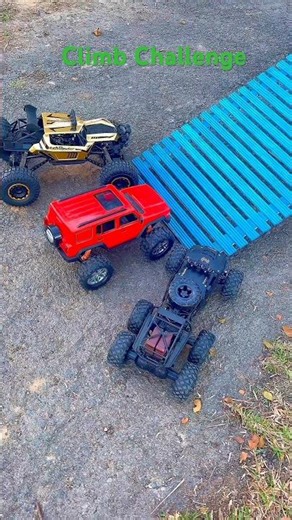 3 RC Climb Challenge 🚗🔥 Who Wins? #shorts #rccars #rcchallenge