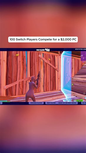 100 Switch Players Compete for a $2,000 PC P4 #fortnite #fortnitegaming #premfn #fortnitepc #gaming
