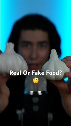 Real Or Fake Food? 🤔 #asmr