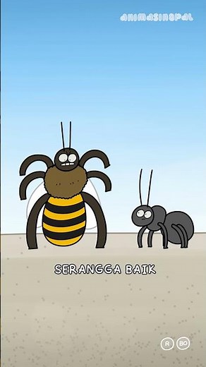 LEBAH VS UNDUR-UNDUR (SIAPA YANG AKAN MENANG???)