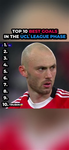 Top 10 Best Goals in the UCL League Phase