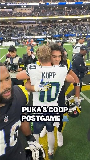 Nothin’ but love between these two 💙 #rams #nfl #shorts