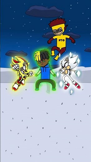 when Archie Sonic and Shadow jump you