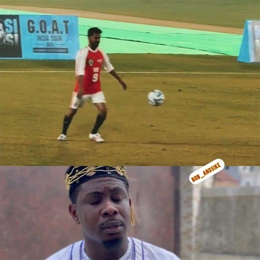 Imagine playing football with Messi and not being able to pass accurately 😂