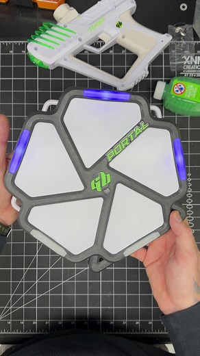 Fun Target Game with Gel Blaster for the Holidays