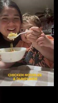 Moist and Savory Chicken Noodles and Dumplings in the Crockpot!#comfortfood #chicken #easyrecipe