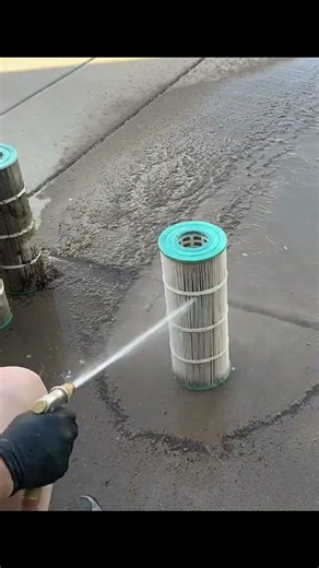 Gross, But Necessary 😬 | Pool Filter Cartridge Deep Clean