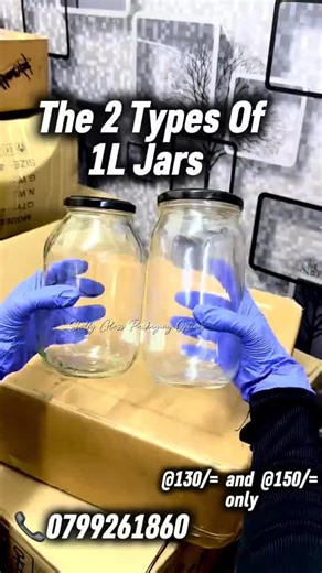 1L Glass Jar: Ideal for Bulk Storage and Organization