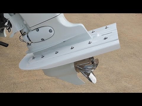 Cougar Marine USA Cavitation Plate Install - No drilling of your lower unit required!