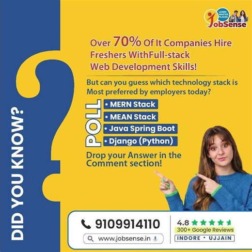 🚀 Full-Stack Developers are in massive demand!