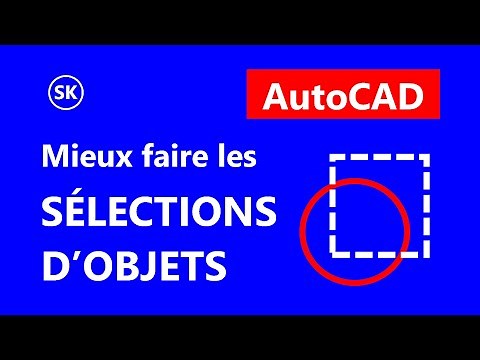 AutoCAD | How to SELECT Objects | LASSO, RECTANGLE, WINDOW, CROSSING, PICK, FENCE