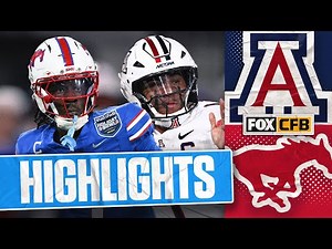 No. 17 Arizona Wildcats vs. SMU Mustangs Highlights | FOX College Football