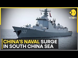 South China Sea: Over 100 Chinese Navy Vessels Spotted in Major Show of Force | WION