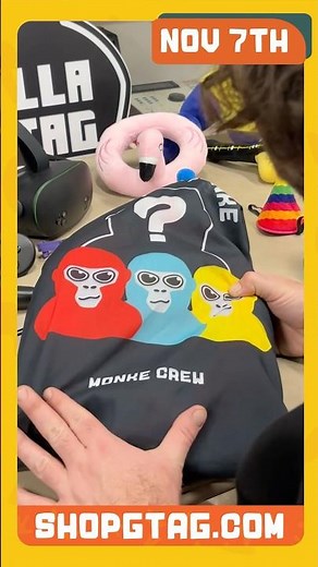 Gorilla Tag Mystery Monke Crew Blind Bag Launches Nov 7th! #gtag