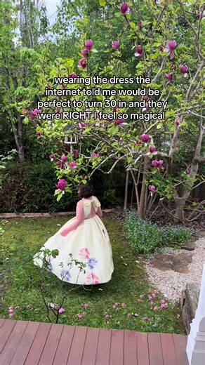 Wearing the Dress the Internet Said Was Perfect to Turn 30 In