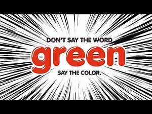 🎮 Don’t Say the Word – Say the Color! | Fun Game.