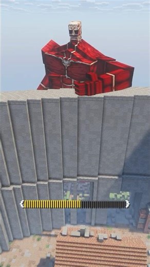 Eren Yeager in Minecraft 😱 | Attack on Titan Mod