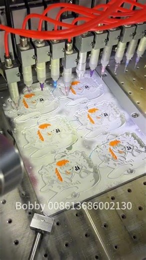 Etiqueta de plastisol, parche, máquina de microinyección de plastisol