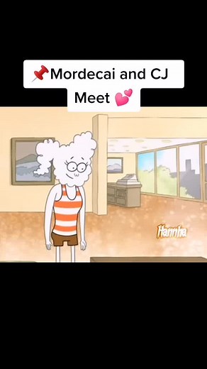 Mordecai and CJ meet (The regular show) #hannha #mordecaiandcj #theregularshow #theregularshowedit #theregulardegularshowedit #theregularshowcosplay