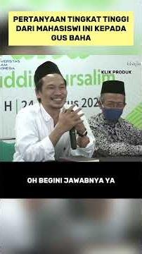 Heavyweight Questions | #GusBaha (KH Ahmad Bahauddin Nursalim)