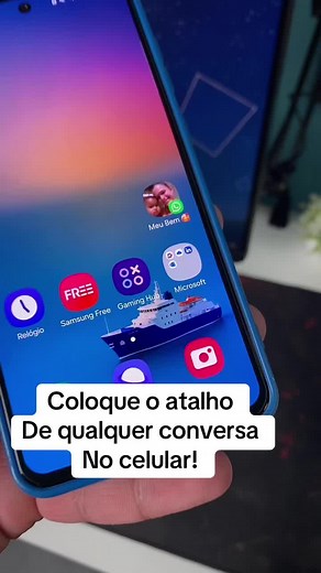 Como criar atalho do WhatsApp na tela inicial