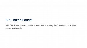 SPL Token Faucet