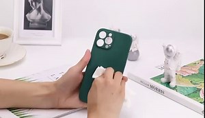 Compatible iPhone 13 Pro Case Solid Matte Silicone Gel Cover with Full Body Protection Anti Scratch Shockproof iPhone 13 Pro Cases 6.1inch 2021 (Dark Green)