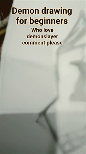 demon drawing for beginners subscribe for more 😎😎🇮🇳🇮🇳🖌️🖌️😀😀