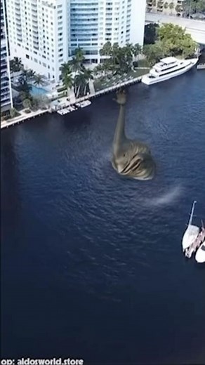 HAND SEA MONSTER EMERGES FROM THE OCEAN CAUGHT ON DRONE #handseamonster #seamonster #sea