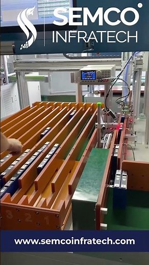 Streamline Your Battery Production with Semco's Prismatic Automatic Cell Sorting Machine- Watch Now!