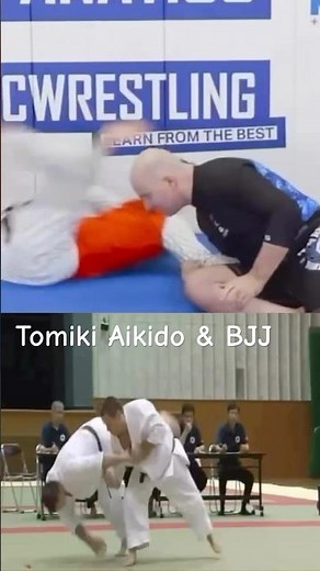 Tomiki Aikido & Danaher BJJ Comparison #bjj #jiujitsu #aikido #wrestling #martialarts