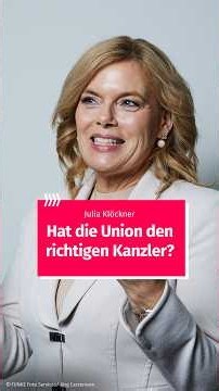 Hat die Union den richtigen Kanzler?