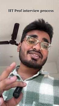 IIT professor interview process ☠️☠️ #shorts #interview