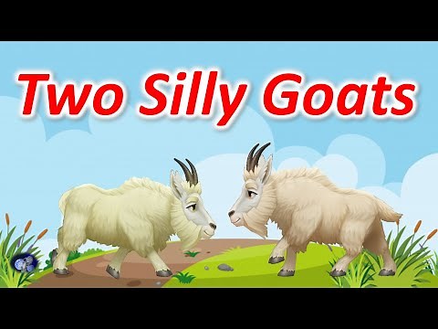 Two Silly Goats | Kids Short Story | Moral story | Panchatantra story | Animal story